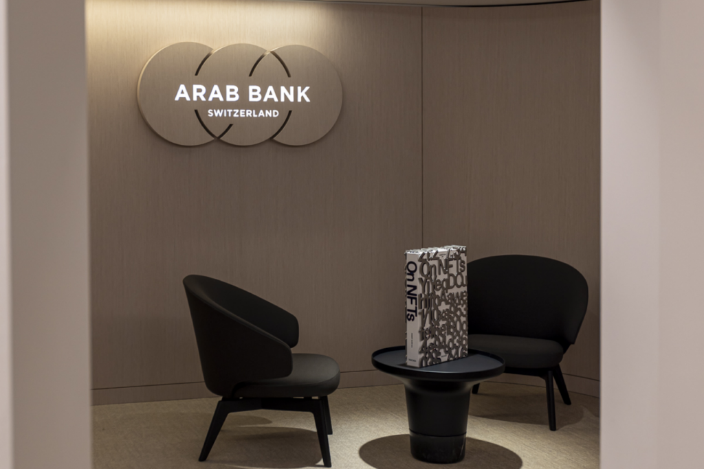 ABS Waiting room with an NFT book