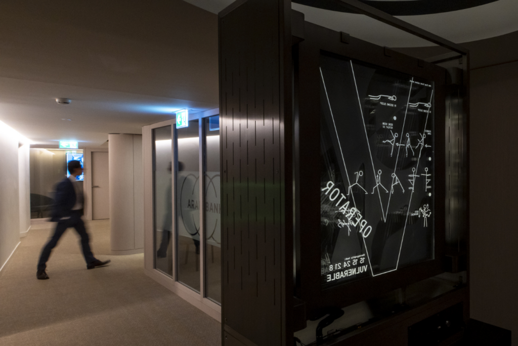 ABS office with a piece from Operator